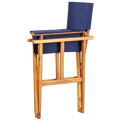 Director's Chairs 2 Pcs Solid Acacia Wood