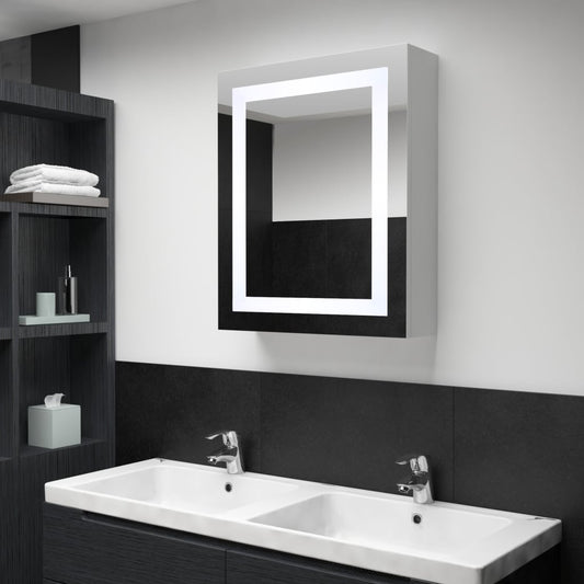 Led Bathroom Mirror Cabinet 50X13X70 Cm