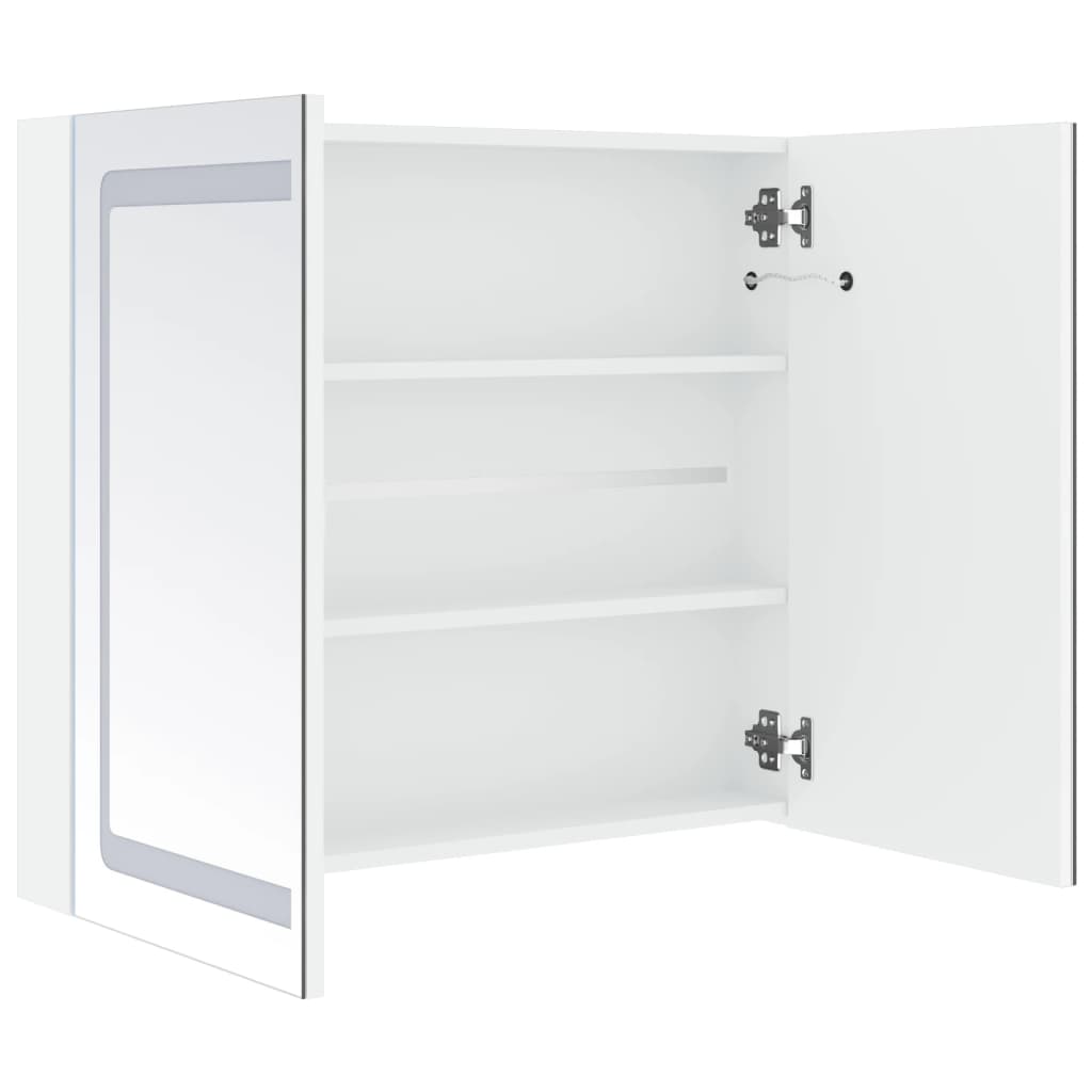 Led Bathroom Mirror Cabinet 80X12.2X68 Cm