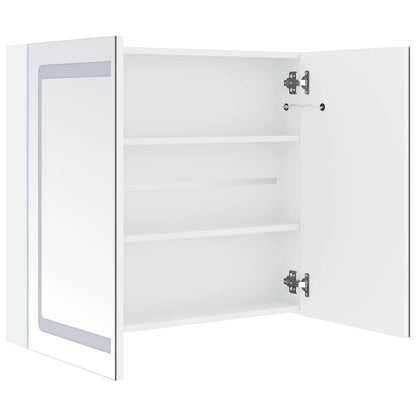 Led Bathroom Mirror Cabinet 80X12.2X68 Cm
