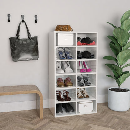 Shoe Rack 54X34X100.5 Cm Engineered Wood