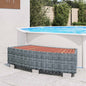 Spa Step Poly Rattan 92X45X25 Cm