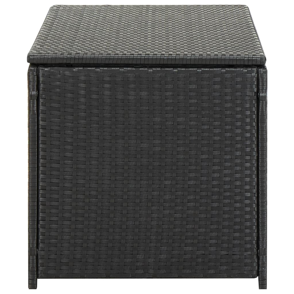 Garden Storage Box Poly Rattan