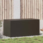 Garden Storage Box Poly Rattan