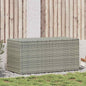 Garden Storage Box Poly Rattan