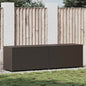 Garden Storage Box Poly Rattan