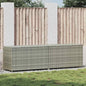 Garden Storage Box Poly Rattan