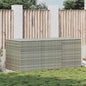 Garden Storage Box Poly Rattan