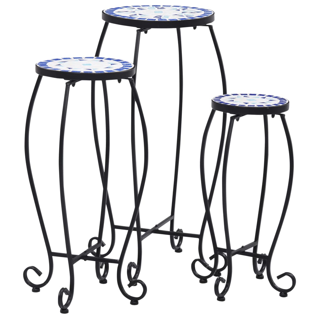 Mosaic Side Table Plant Table