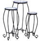 Mosaic Side Table Plant Table