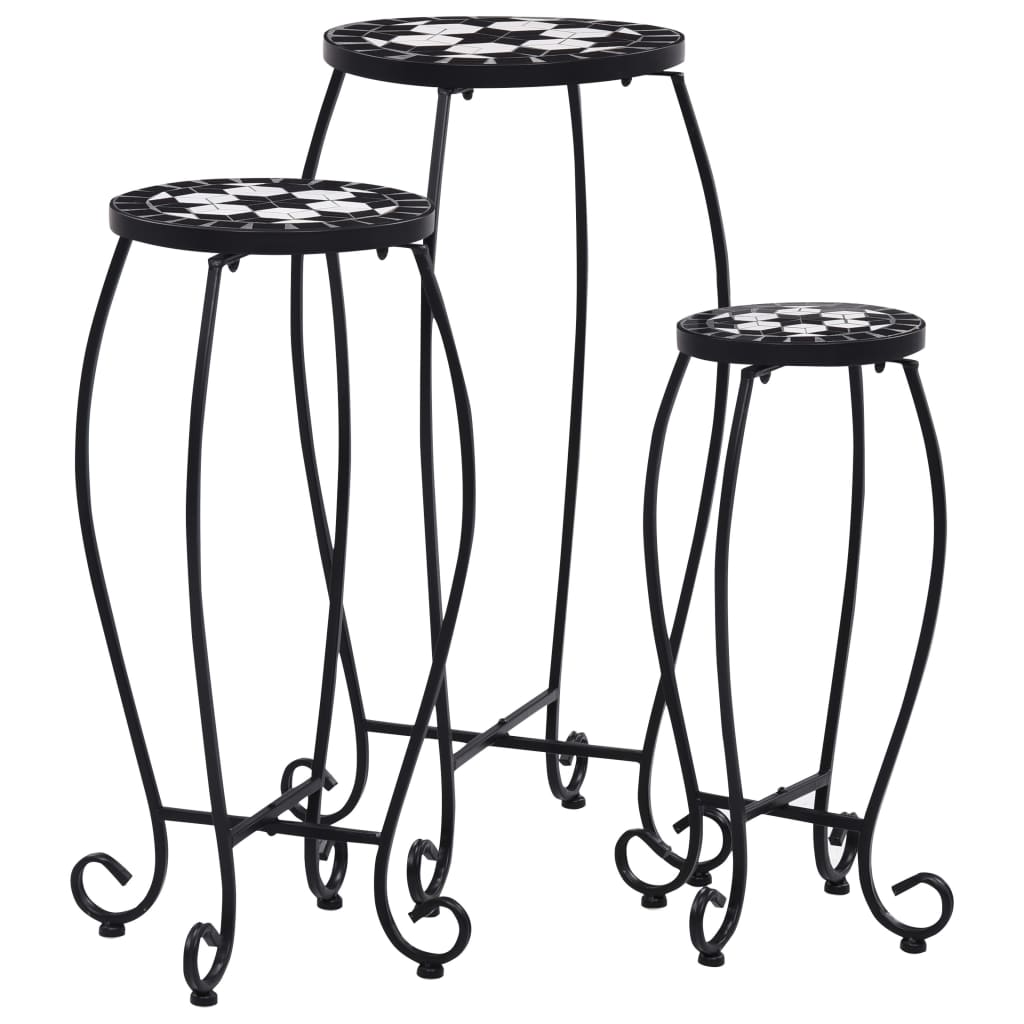 Mosaic Side Table Plant Table