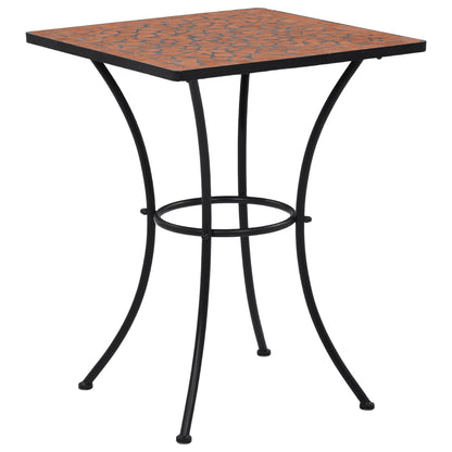 Bistro Table And White 60 Cm Mosaic
