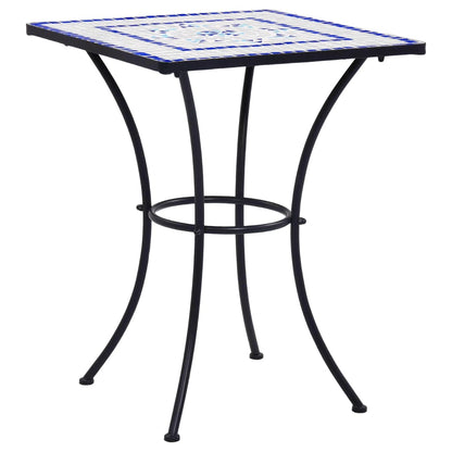 Bistro Table And White 60 Cm Mosaic