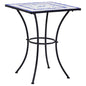 Bistro Table And White 60 Cm Mosaic