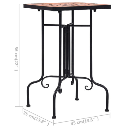 Mosaic Side Table Ceramic
