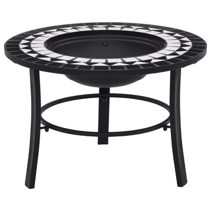 Mosaic Fire Pit 68Cm Ceramic