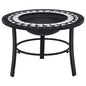 Mosaic Fire Pit 68Cm Ceramic