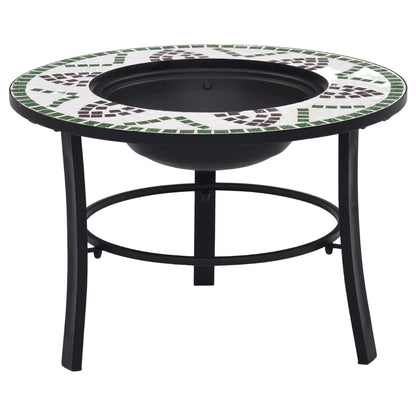 Mosaic Fire Pit 68Cm Ceramic