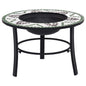 Mosaic Fire Pit 68Cm Ceramic