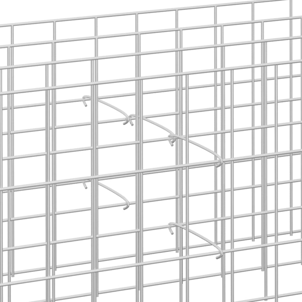 Gabion Hooks 50 Pcs Galvanised Steel
