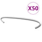 Gabion Hooks 50 Pcs Galvanised Steel