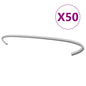 Gabion Hooks 50 Pcs Galvanised Steel