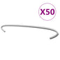 Gabion Hooks 50 Pcs Galvanised Steel