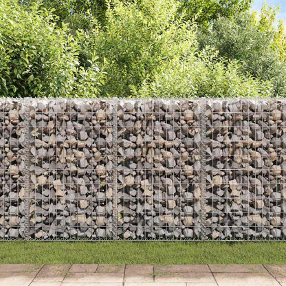 Gabion Spirals 24 Pcs Galvanised Steel 100 Cm
