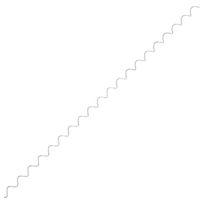 Gabion Spirals 24 Pcs Galvanised Steel 100 Cm