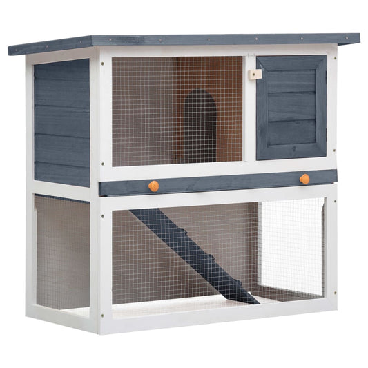 Outdoor Rabbit Hutch 1 Door Wood