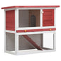 Outdoor Rabbit Hutch 1 Door Wood