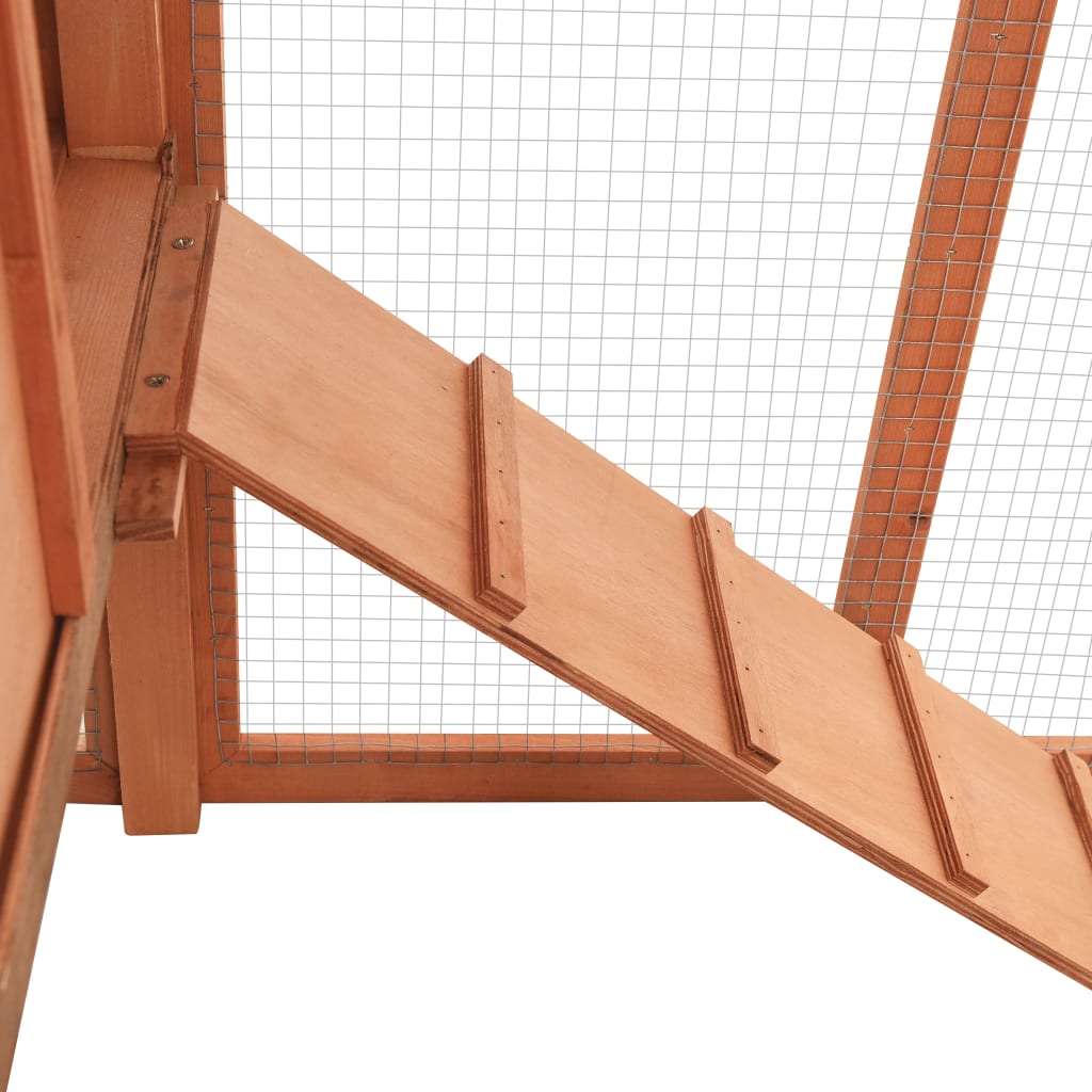 Chicken Coop With Nest Box Solid Fir Wood