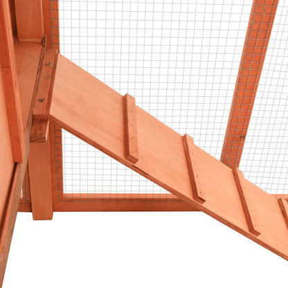 Chicken Coop With Nest Box Solid Fir Wood