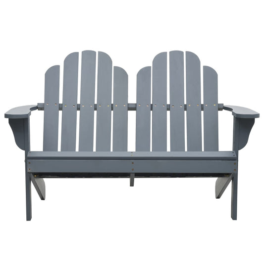 Double Adirondack Chair Wood