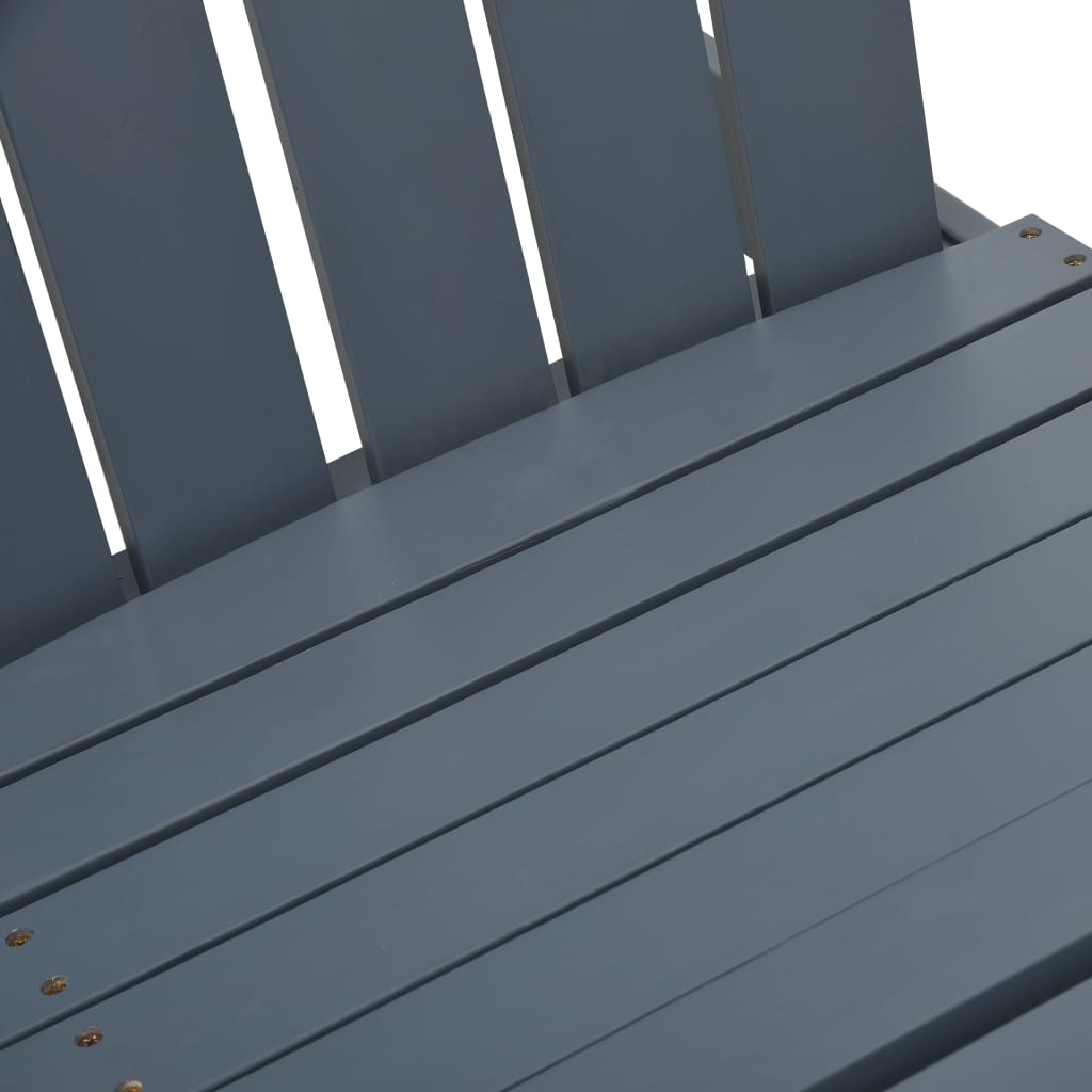 Double Adirondack Chair Wood