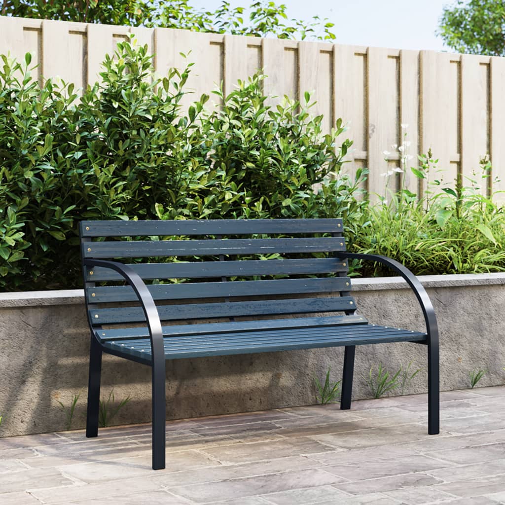 Garden Bench Wood And Iron