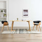 Dining Chair Bent Wood And Faux Leather