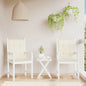 Garden Lowback Chair Cushions 6 Pcs Oxford Fabric