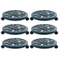 Plant Trolleys 6 Pcs Plastic