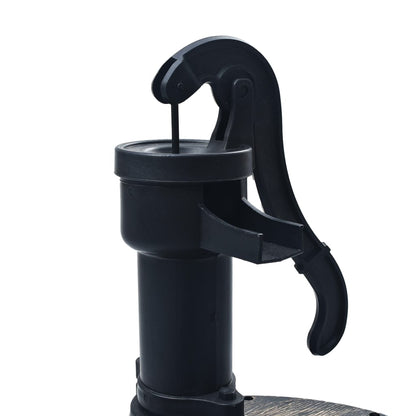 Garden Water Fountain Barrel With Pump