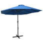 Garden Parasol With Aluminium Pole 460X270 Cm