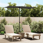 Garden Parasol With Aluminium Pole 2X1.5 M