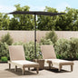 Garden Parasol With Aluminium Pole 2X1.5 M