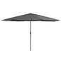 Garden Parasol With Metal Pole 390 Cm