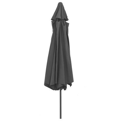 Garden Parasol With Metal Pole 390 Cm