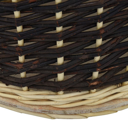 Firewood Backpack With Carrying Belts Natural Willow