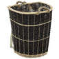 Firewood Backpack With Carrying Belts Natural Willow
