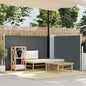 Retractable Side Awning 600 X 200 Cm Metal
