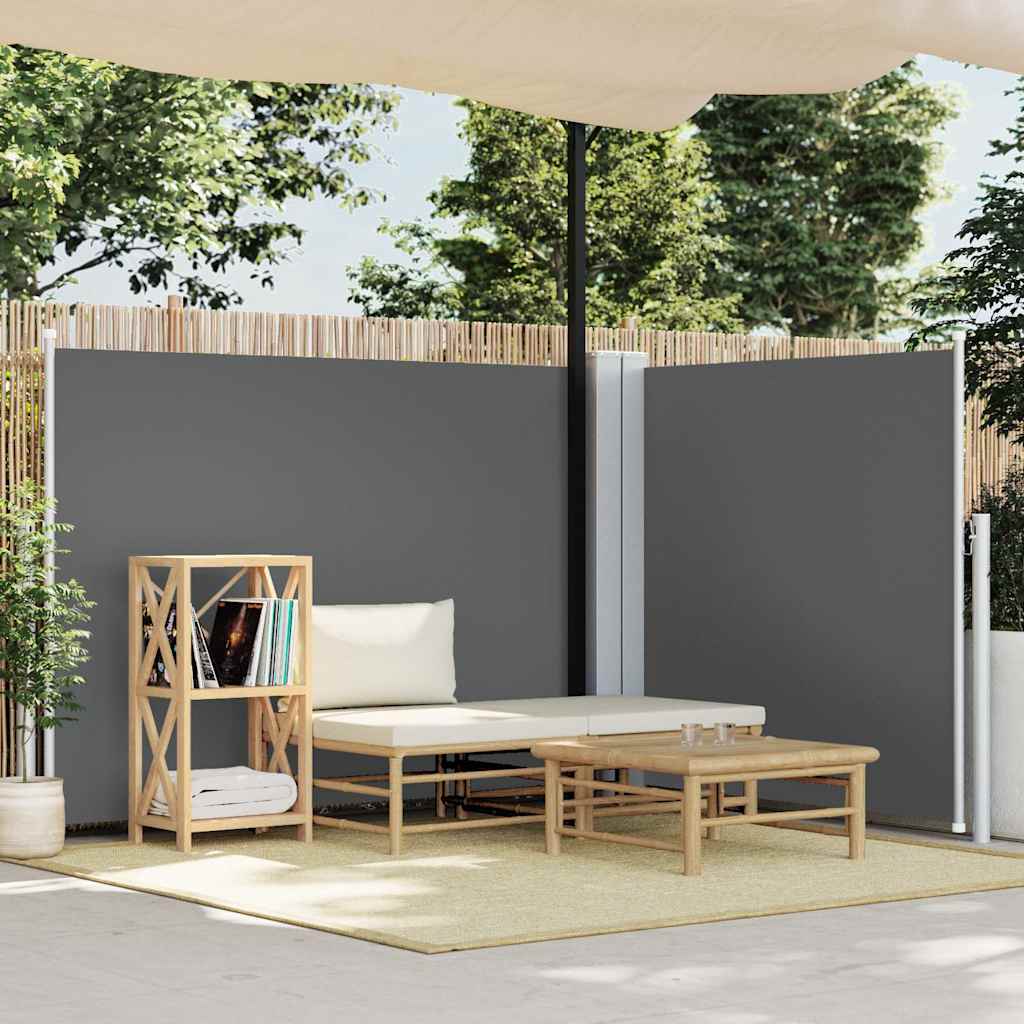 Retractable Side Awning 600 X 200 Cm Metal