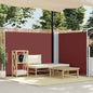Retractable Side Awning 600 X 200 Cm Metal